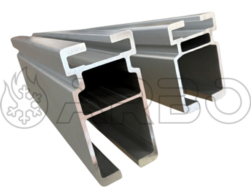 PROFILO GUIDOVIA MM. 78X50 (BARRE DA 5MT) COD.207 - 120.070.207