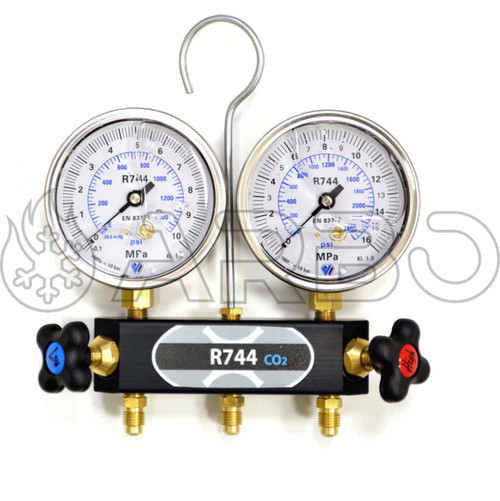 GRUPPO MANOMETRICO 2 VIE PER CO2 PF2ML/D5-4/K1 - 04022060