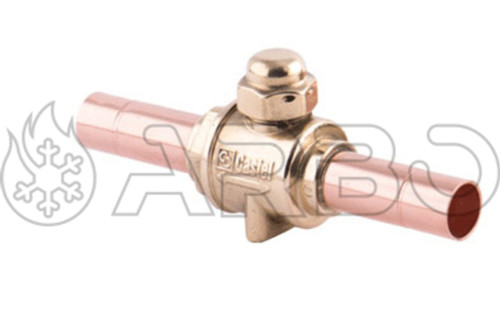 RUBINETTO A SFERA CASTEL CO2 PS 80 28MM ODS R744 - 6570E/M28