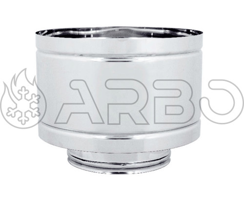 CAPPELLO ANTINTEMPERIE INOX D.100 - ACFCA1S100