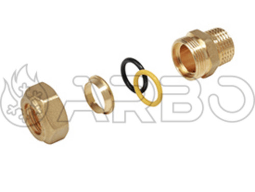 RACCORDO 3/4M X16 TR GL COMPL. INSACCH. - GK180120