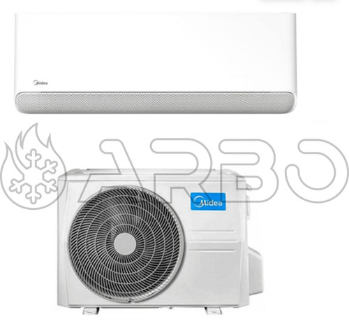 KIT CONDIZIONATORE MIDEA MONOSPLIT BREEZELESS E 12000BTU - BREEZELESSE12