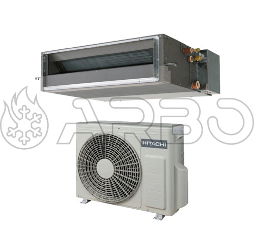 KIT CONDIZIONATORE HITACHI MONOSPLIT AIRHOME DUCTED SLIM 20000 BTU RAFF.A++/RISC.A+ - AIRHOMEDUCTSLIM24