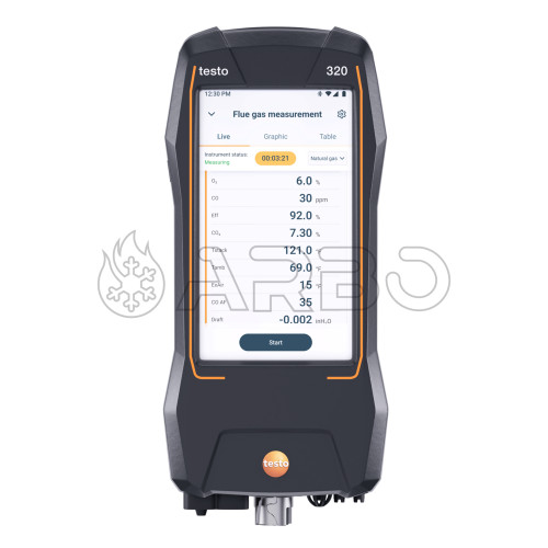 Analizzatore Testo 320 5.000ppm + NOX (solo strumento) 2an - TESTO320-5000NOX