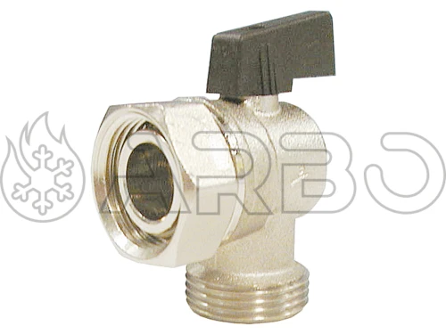 KIT CON 5 RUBINETTI ANGOLO 3/4` E BOCCHETTONE NERO - 11E800110KIT5