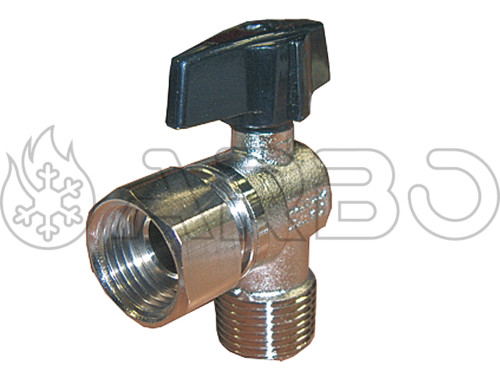 KIT CON 5 RUBINETTI ANGOLO 1/2` BOCCHETTONI NERA - 418200108KIT5