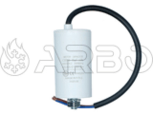 CONDENSATORE MARCIA DA 450V CON CAVO LUNGO 250MM E D.50X120MM MF.100 - CM100MF
