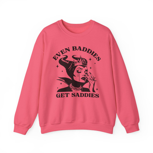 Even Baddies Get Saddies 2 Crewneck Sweatshirt