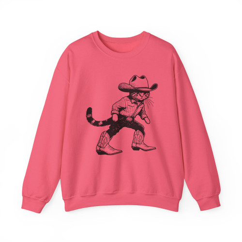 Western Cat Crewneck Sweatshirt