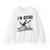I'm Going Nowhere Racoon Crewneck Sweatshirt