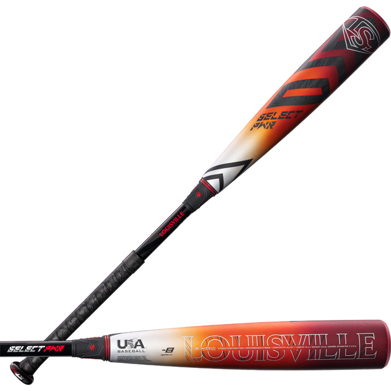 DISCONTINUED 2023 Louisville Slugger Select PWR USA Youth Baseball