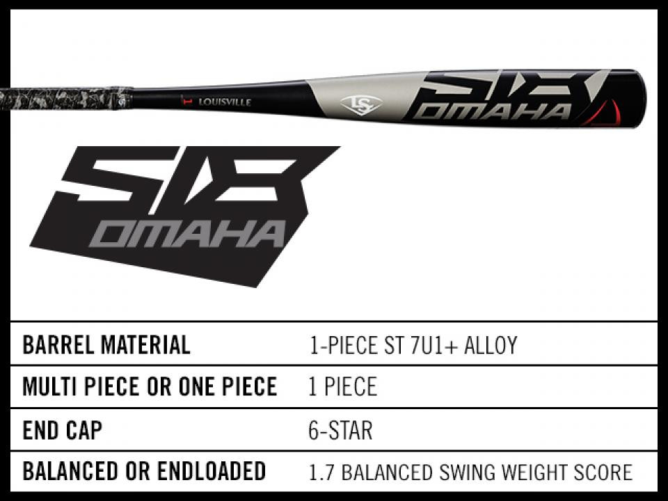 Batte de baseball Louisville Slugger série Omaha (-10) 28/18