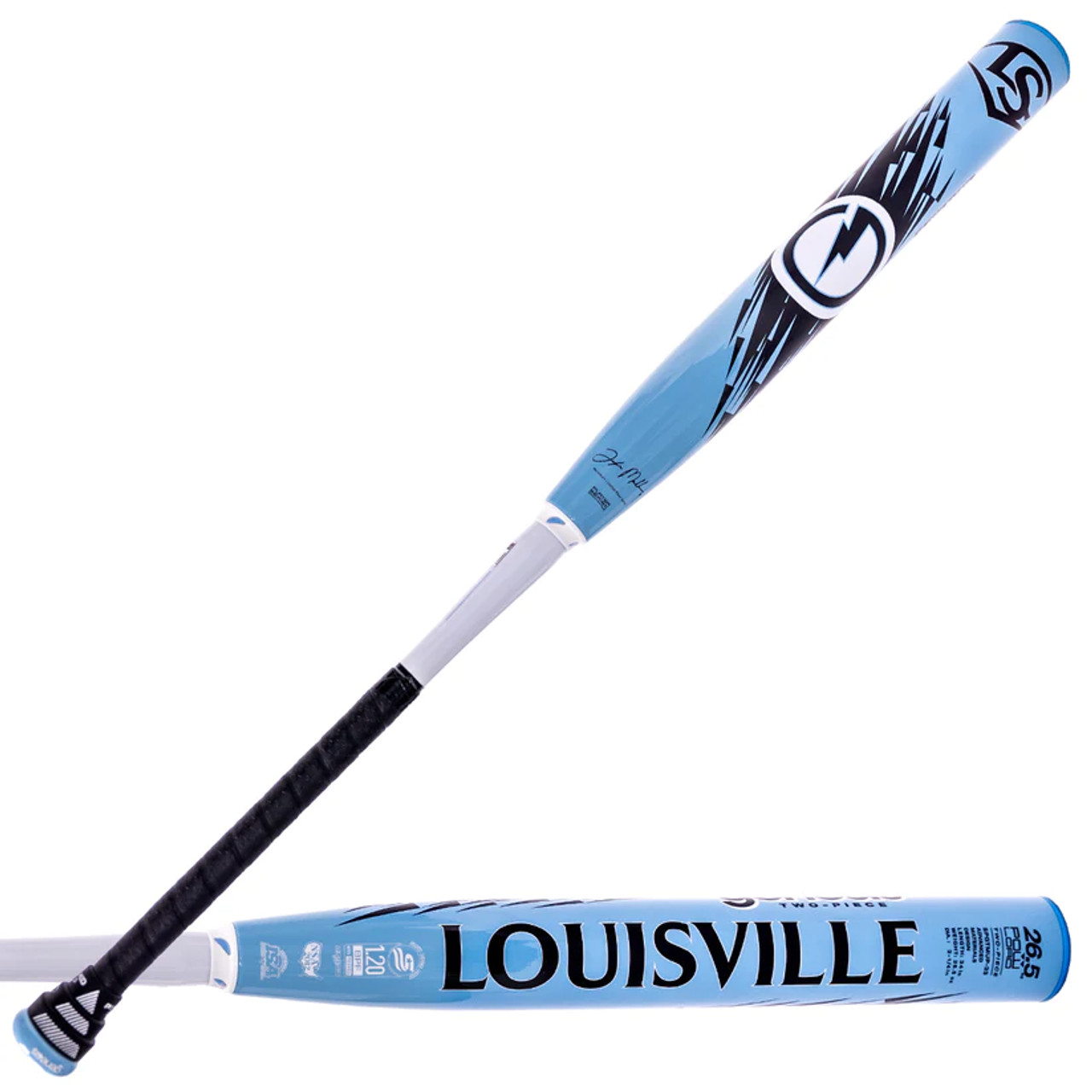 2023 Game Used Louisville Slugger Game Model Broken Bat used by