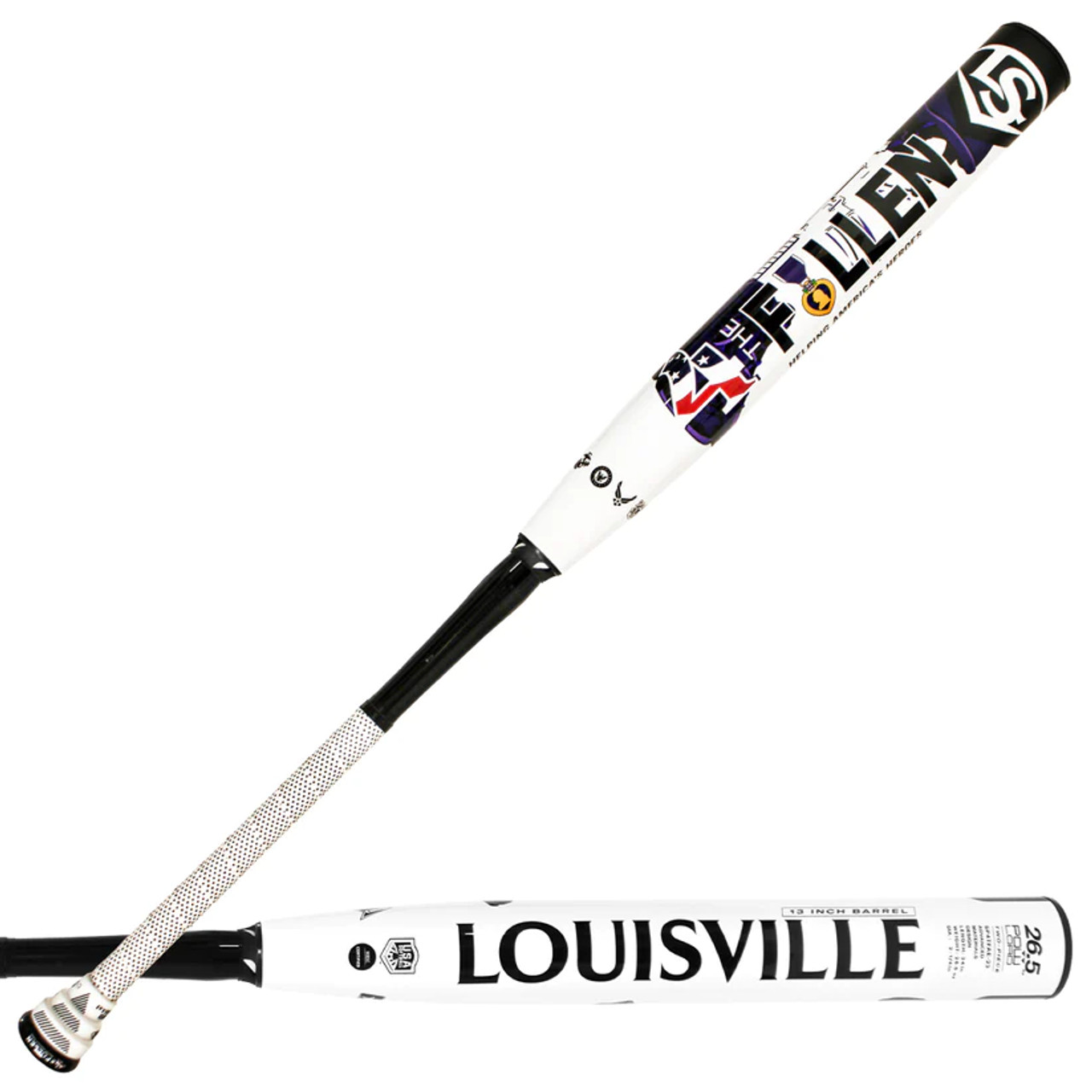 DISCONTINUED 2023 Louisville Slugger 4 The Fallen 2.0 USA