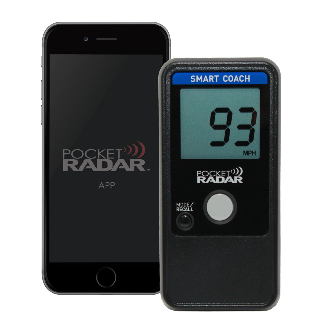 Pocket Radar Smart Coach, App System, Pro-Level Speed Trainer