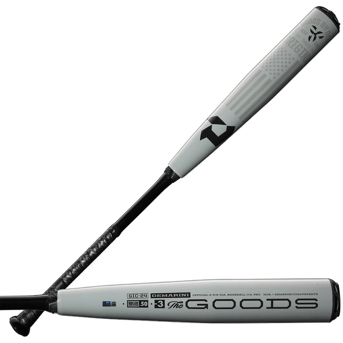 2024 DeMarini The Goods Hybrid BBCOR Baseball Bat, -3 Drop, 2-5/8