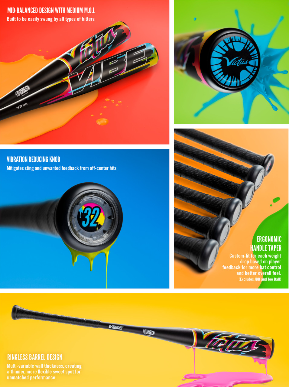 Victus Vibe Baseball Bat - Thumbnail 5
