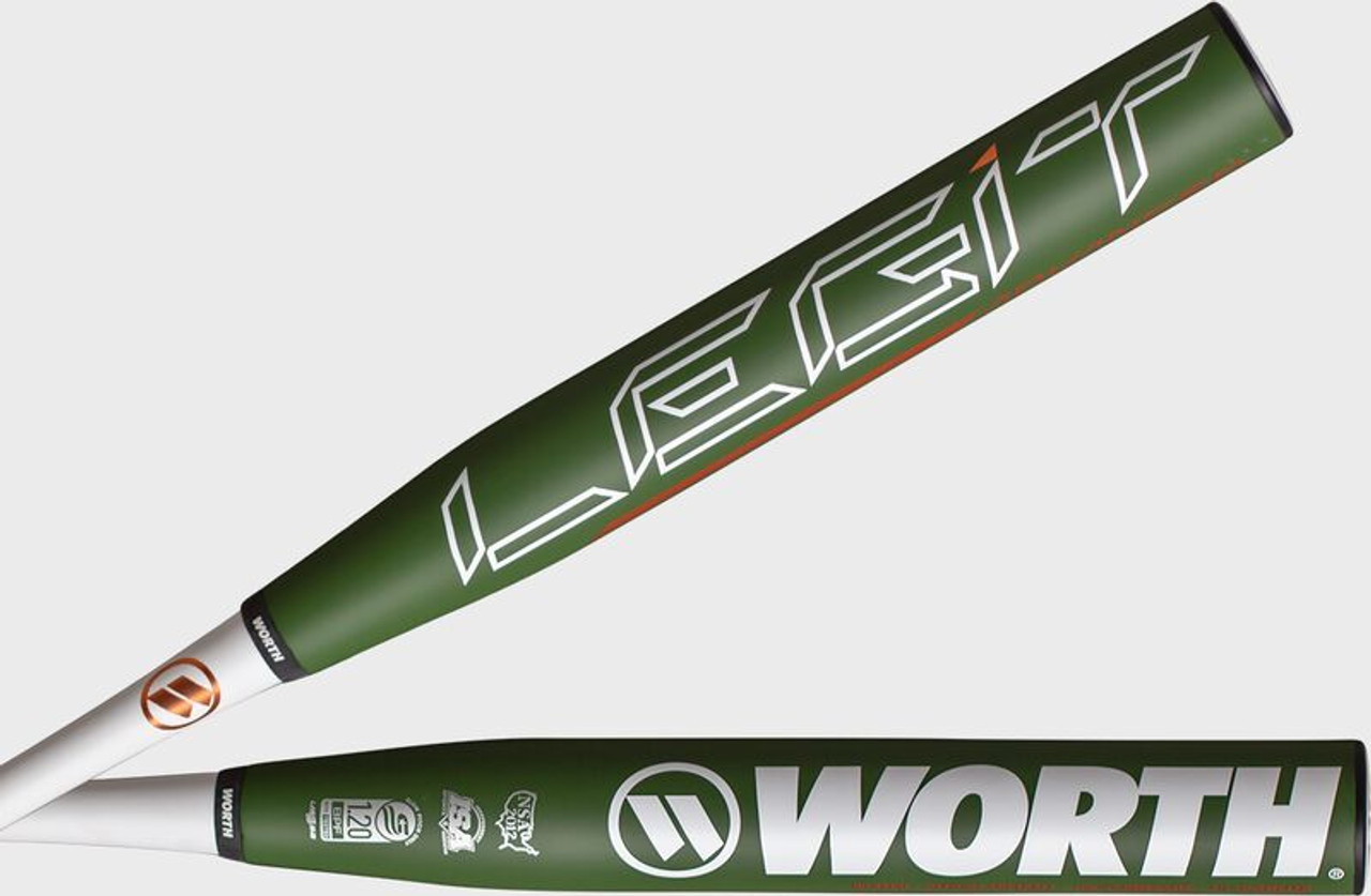 2023 Worth Silverback XL Slowpitch Softball Bat End Loaded USSSA WSU3SBL