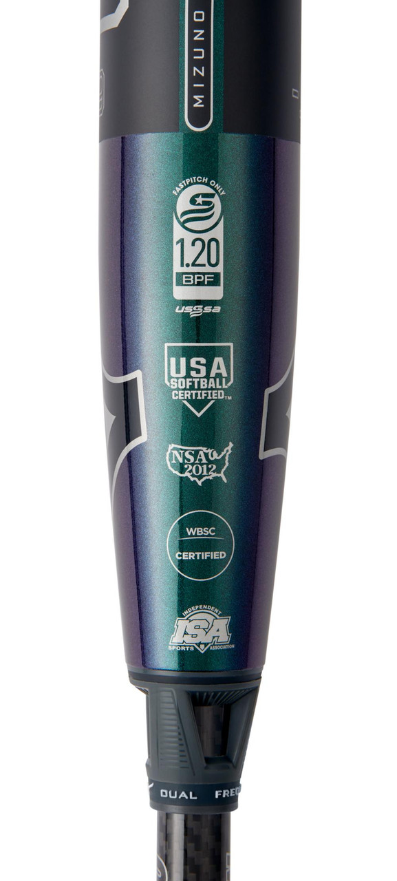 2023 Mizuno CRBN2 F23 Two Piece Composite Fastpitch Softball Bat