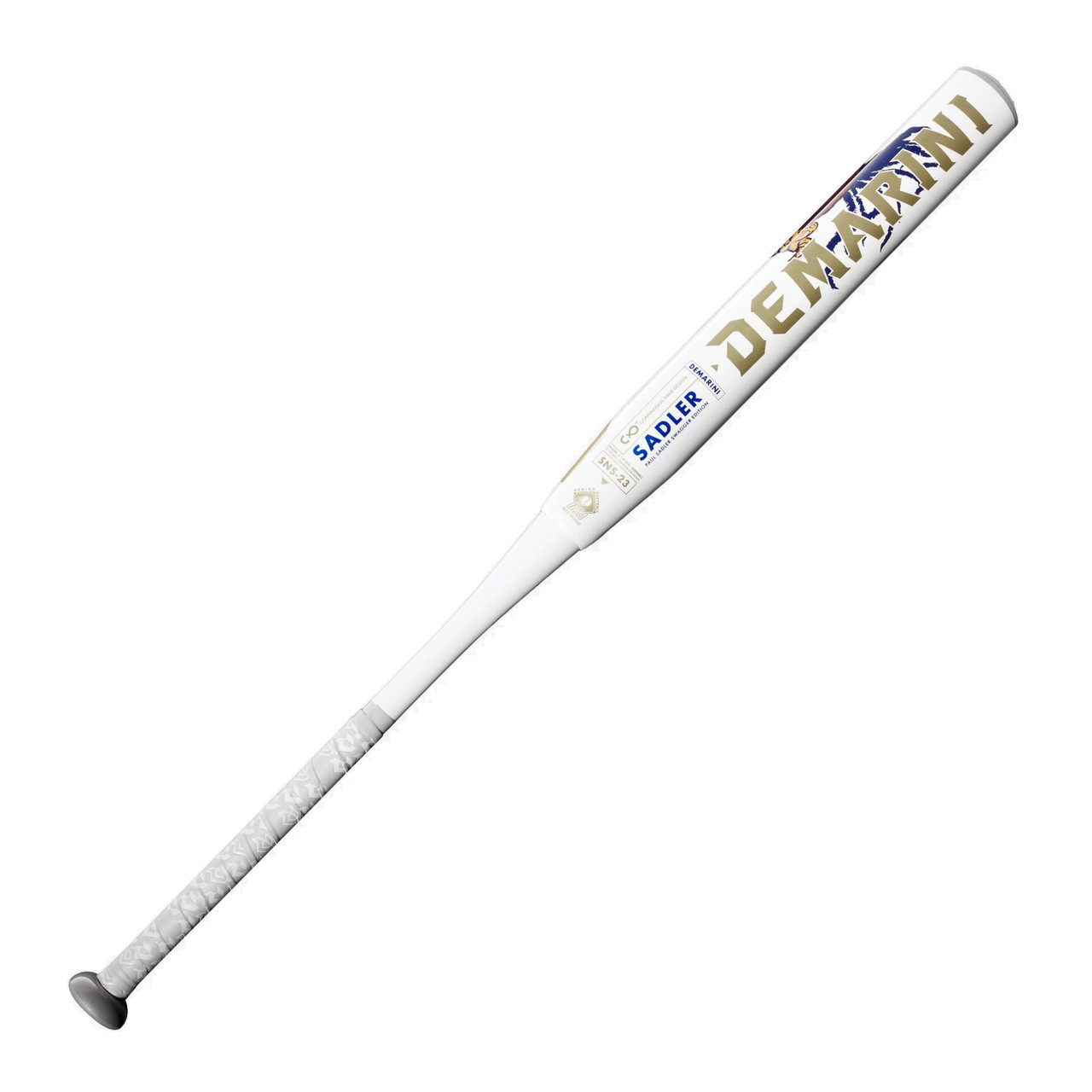 Batte De Softball Senior DeMarini Nautalai - Équilibrée, 27 Oz, 34 Pouces, Composite Carbone, Neuve