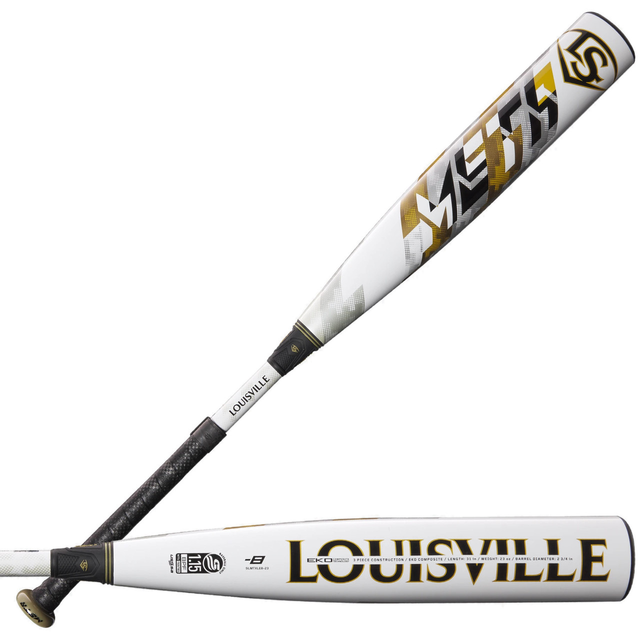 2024 Louisville Slugger META Composite USSSA Baseball Bat, -8 Drop