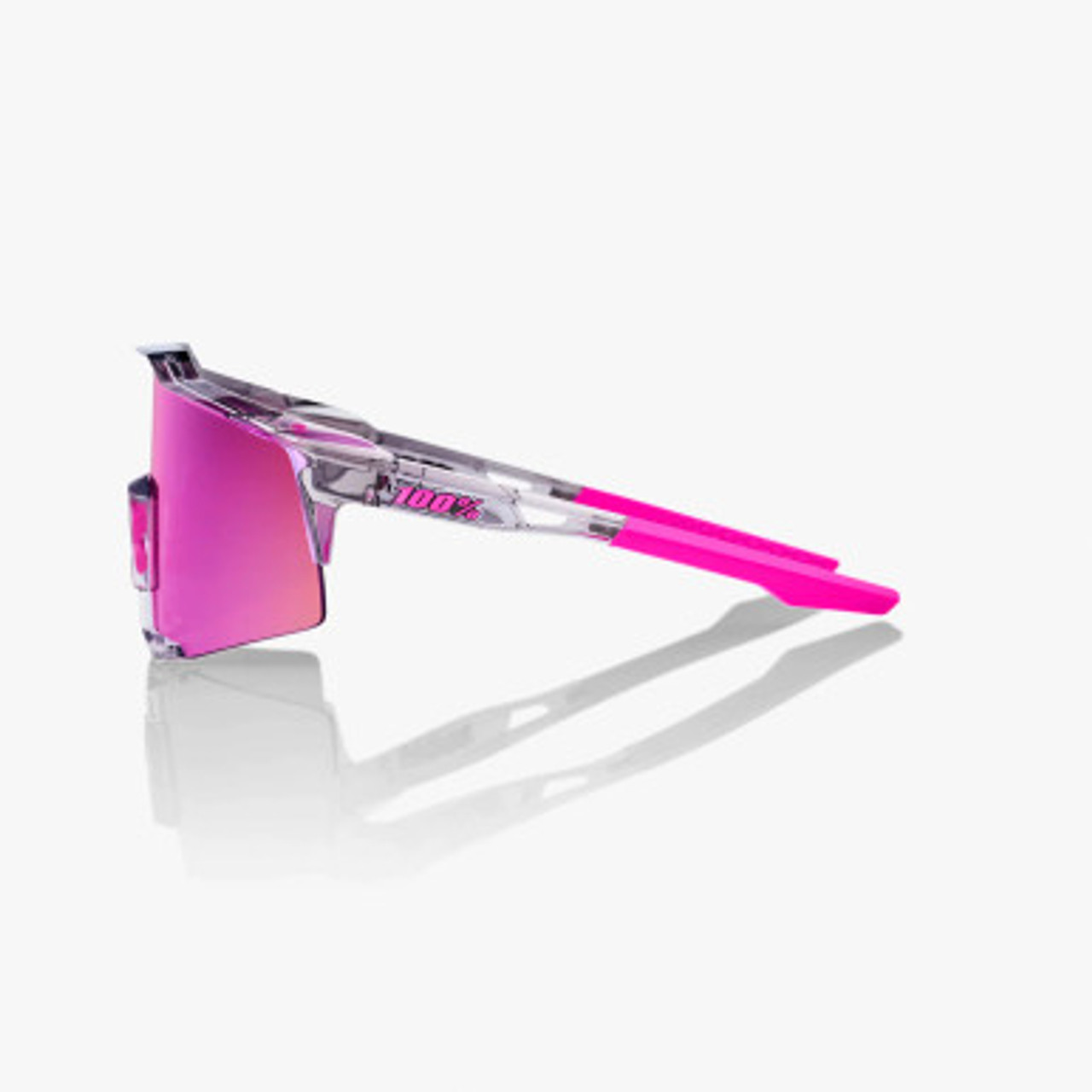 100% SPEEDCRAFT Sunglasses Tokyo Night - Purple Multilayer