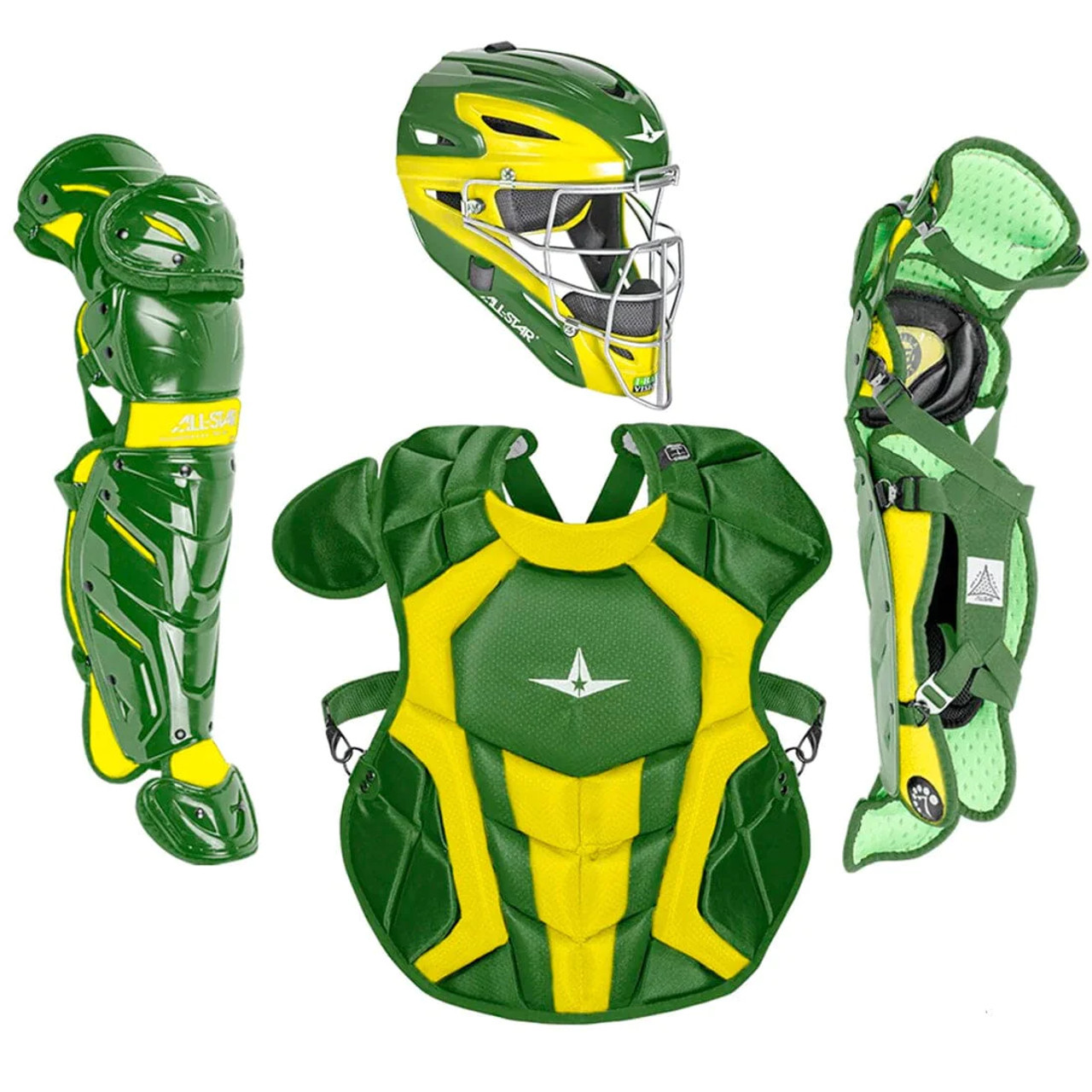 All-Star S7 Axis Elite (Ages 12-16) Two-Tone Catcher's Kit NOCSAE