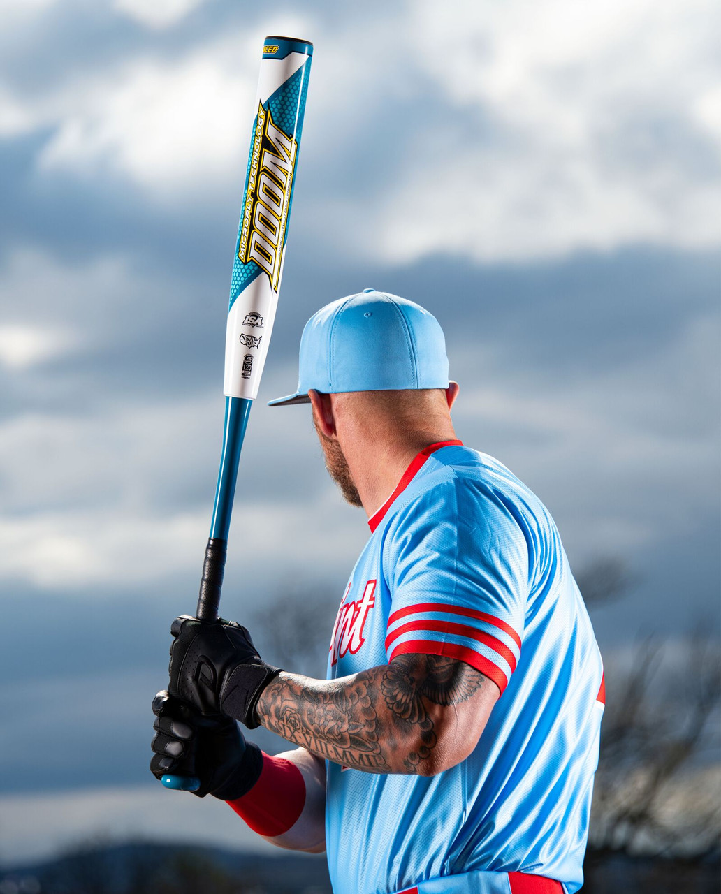 Batte Softball Dudley DOOM Fast Pitch – 32 Pouces / 22 Oz – Composite
