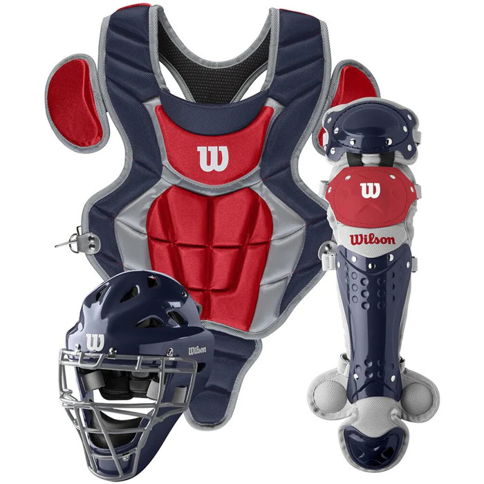 Wilson C200 Baseball Catcher's Gear Kit - Thumbnail 5