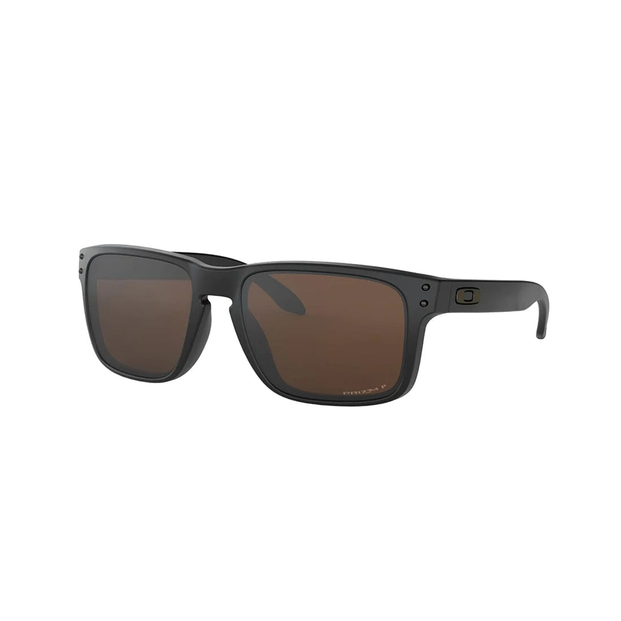 Oakley Holbrook Sunglasses Matte Black Prizm Tungsten Polarized - 9102D7