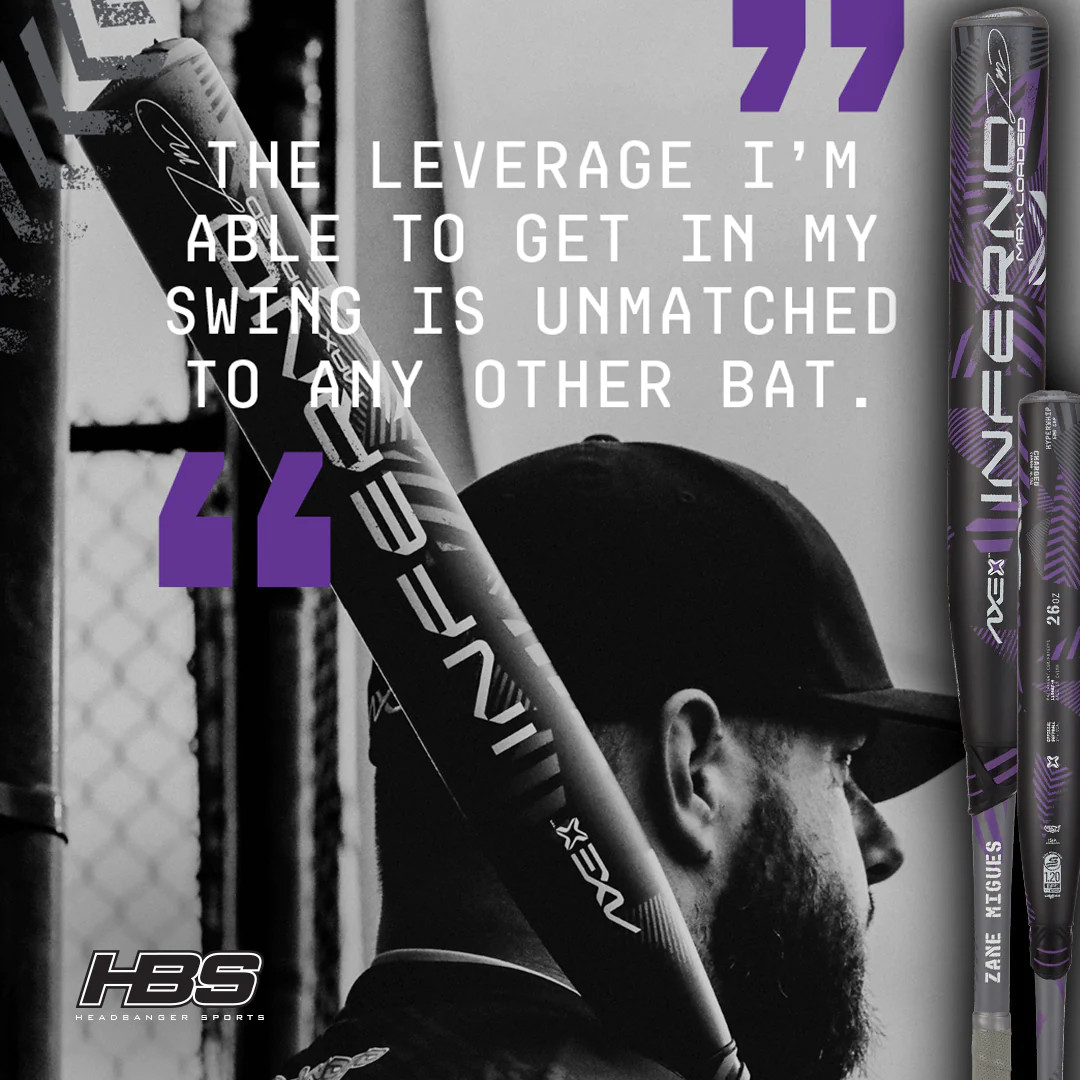 DISCONTINUED 2024 Axe Inferno Zane Migues Maxload USSSA Slow Pitch