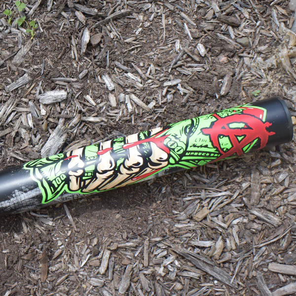 2025 Anarchy Childhood Cancer End Load USSSA Slowpitch Softball Bat AS