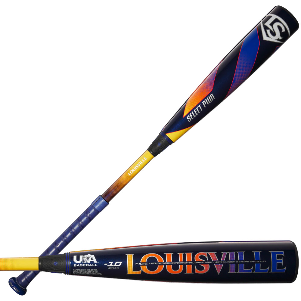 2025 Louisville Slugger SELECT PWR Hybrid USA Youth Baseball Bat