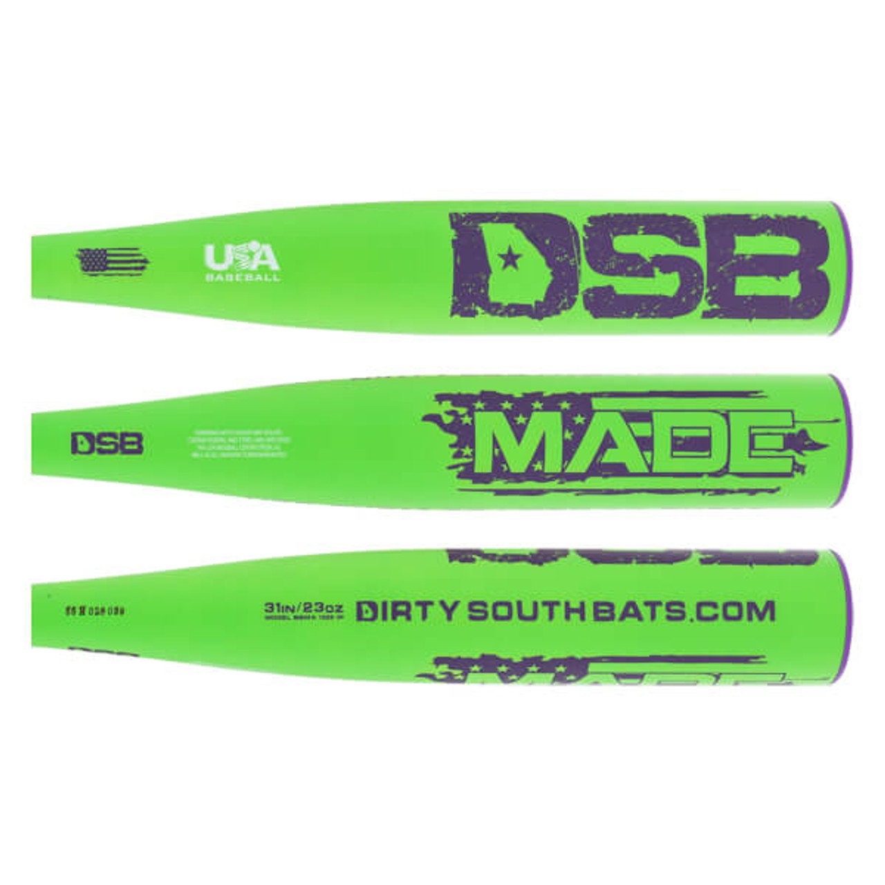 GQ3412◇AT DIRTY : 25ss BASEBALL S/S 2025 Dirty South Swag S9 -8 USSSA Baseball Bat – Power and