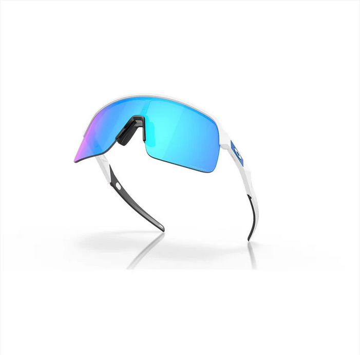 Oakley Sutro Lite Matte White Sunglasses with Prizm Sapphire Lenses