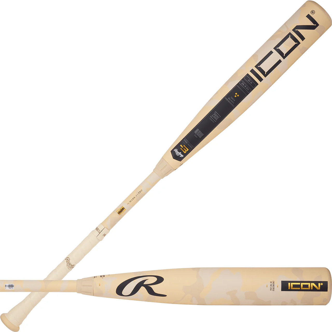 2025 Rawlings ICON Composite BBCOR Baseball Bat, -3 Drop, 2-5/8 in