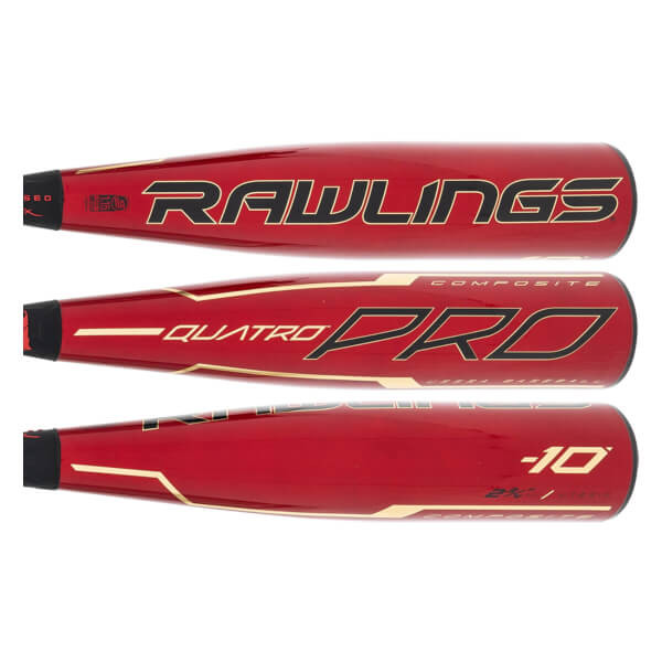 2020 Rawlings Quatro Pro Composite USSSA Baseball Bat -10 Drop