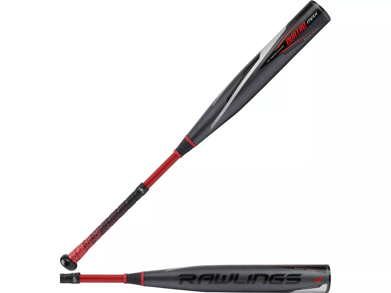 2022 Rawlings Quatro MAX Endloaded BBCOR Baseball Bat | -3 Drop, 2