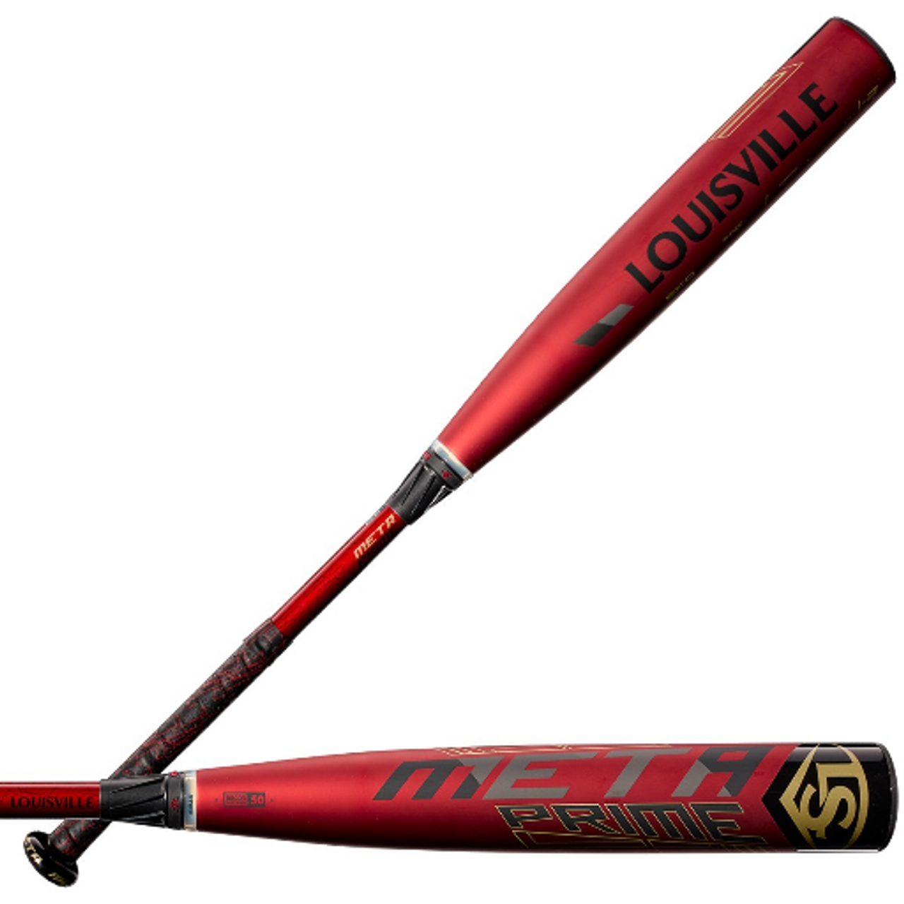red meta baseball bat