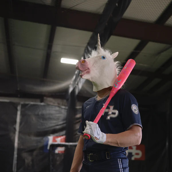 Batte De Baseball Rawlings Icon Electric Unicorn USSSA 2025 - Jeune - 31 Pouces / 21 Oz - Rose