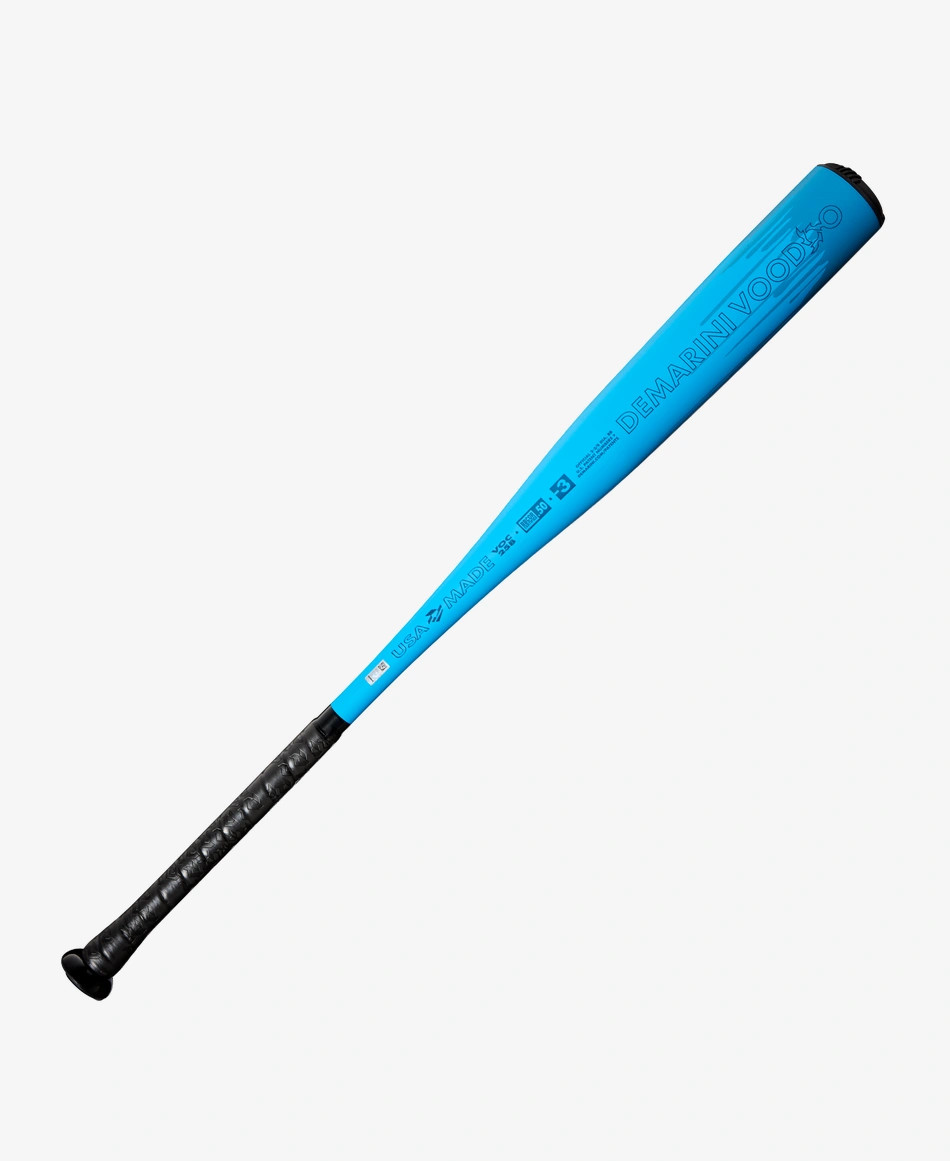 DISCONTINUED 2025 DeMarini Voodoo One VIVID BLUE BBCOR Baseball