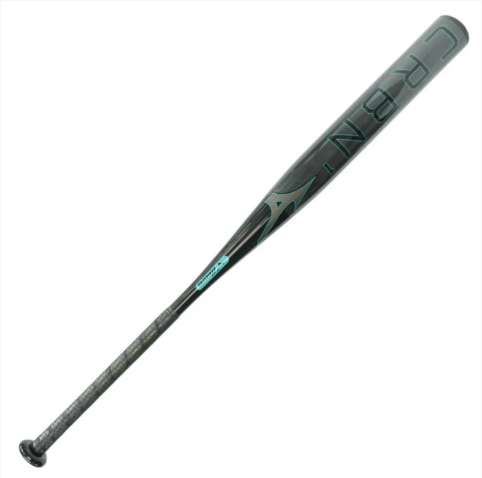 DISCONTINUED 2025 Mizuno CRBN1 Black F25 Fastpitch Softball Bat