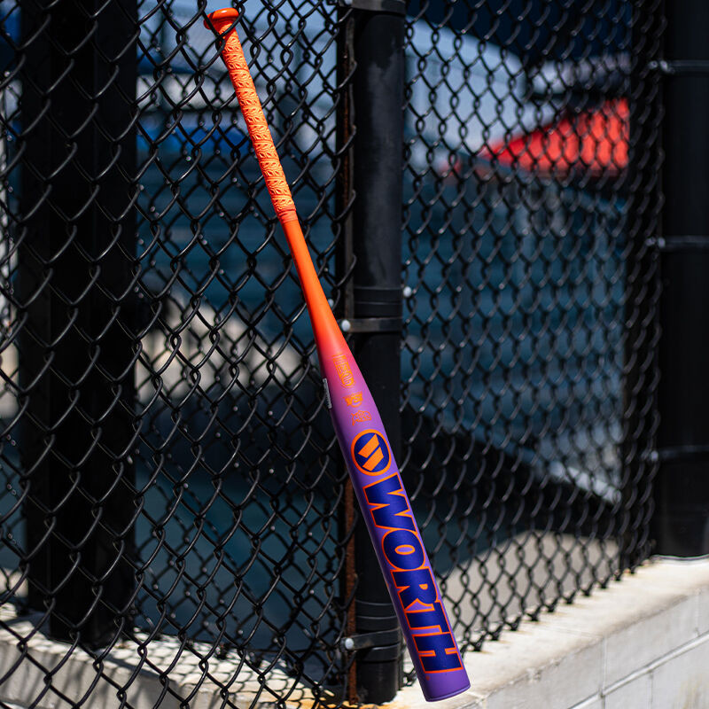 Batte De Softball Worth MAX120 Slowpitch - 27 Oz - 34 Pouces - Approuvée USSSA/ISF - Neuf
