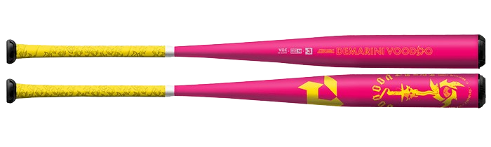2025 DeMarini Voodoo One Pink Lemonade BBCOR -3