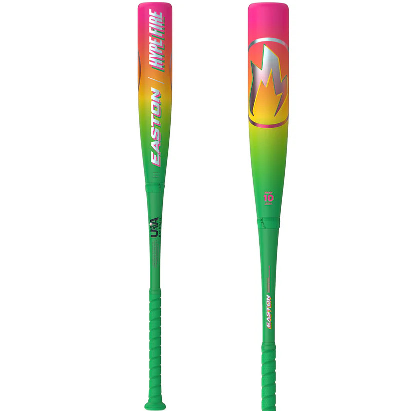 2026 Easton HYPE FIRE Composite USA Baseball Bat, -10 Drop, 2-5/8