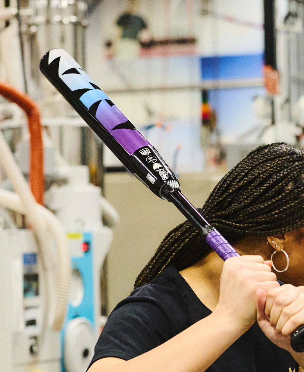 Batte de softball Demarini F3 double paroi composite demi + demi 34/26