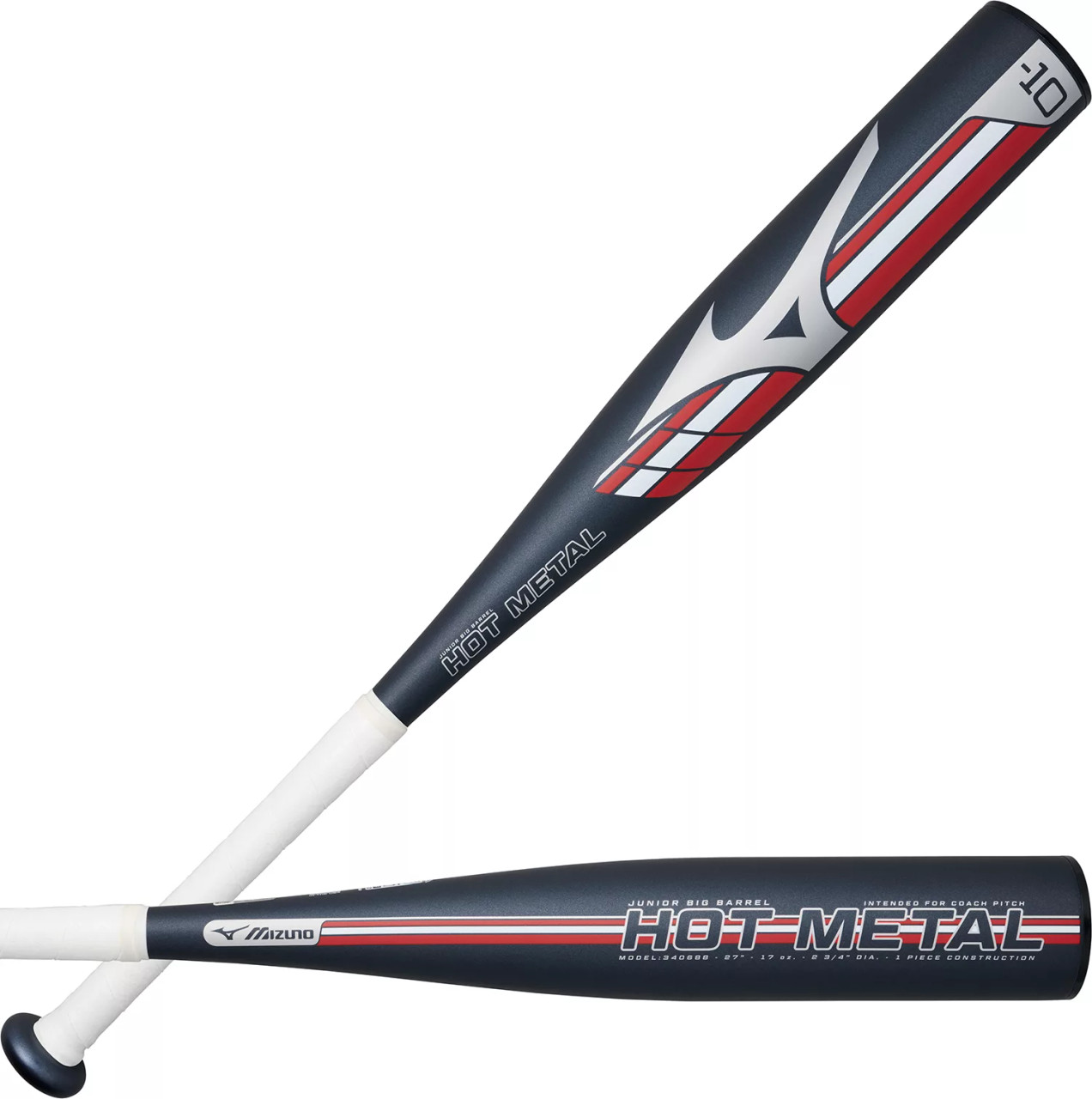 2026 Mizuno Hot Metal Alloy USSSA Junior Big Barrel Baseball Bat