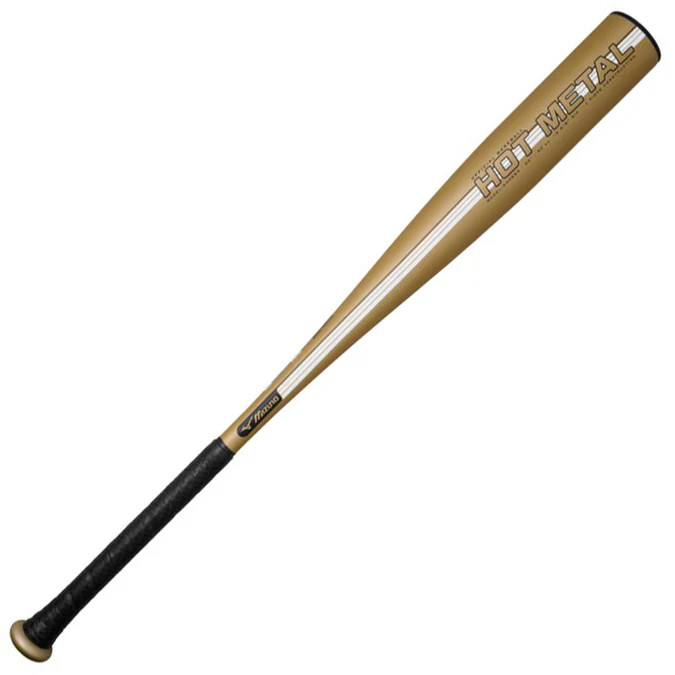 2025 Mizuno Hot Metal Alloy BBCOR Baseball Bat, -3 Drop, 2-5/8 in