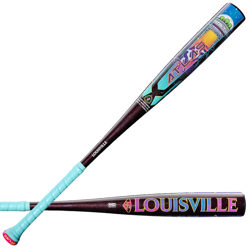 2026 Louisville Slugger ATLAS A51 Alloy BBCOR Baseball Bat, -3