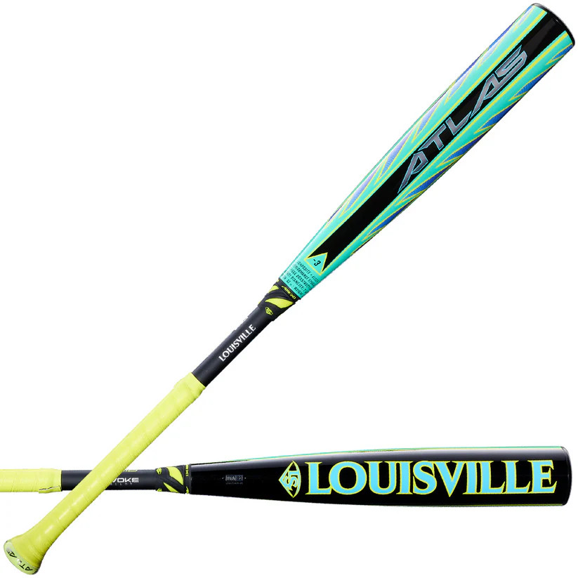 2026 Louisville Slugger ATLAS GREEN Hybrid BBCOR Baseball Bat, -3